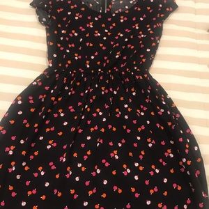 H&M Black A Line Dress